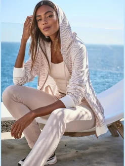 Veste sweat à capuche confortable