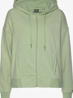 Veste sweat à capuche effet délavé