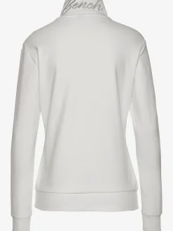 Veste sweat à col montant