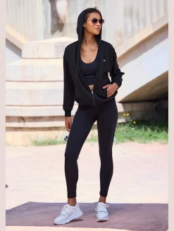 Veste sweat à la coupe ample