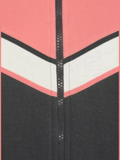 Veste sweat à rayures
