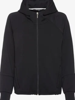 Veste sweat avec col montant