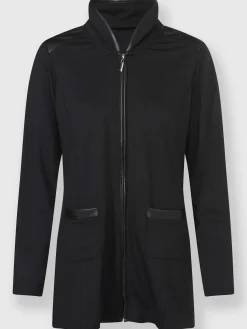 Veste sweat avec viscose (ecovero)