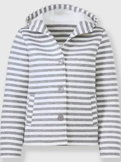 Veste sweat matière sweat