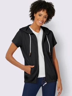 Veste sweat pur coton