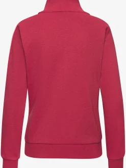 Veste sweat veste à col montant et rayures